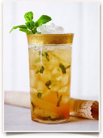 Mint Julep Sweet Tea