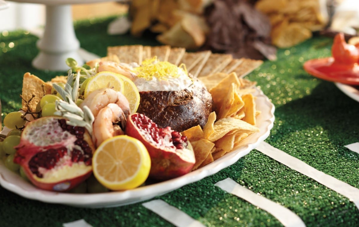 Shrimp Dip with Tortilla Chips