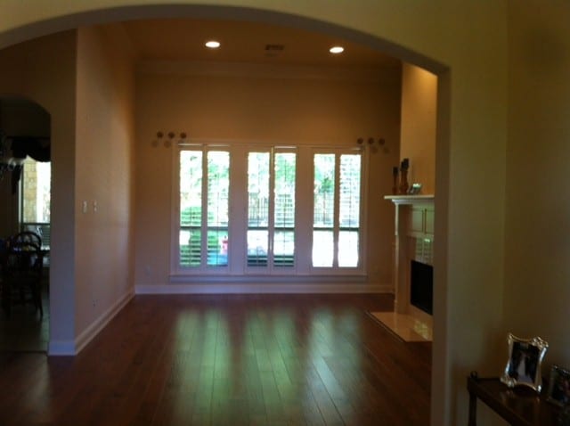 Long shot of Living Room