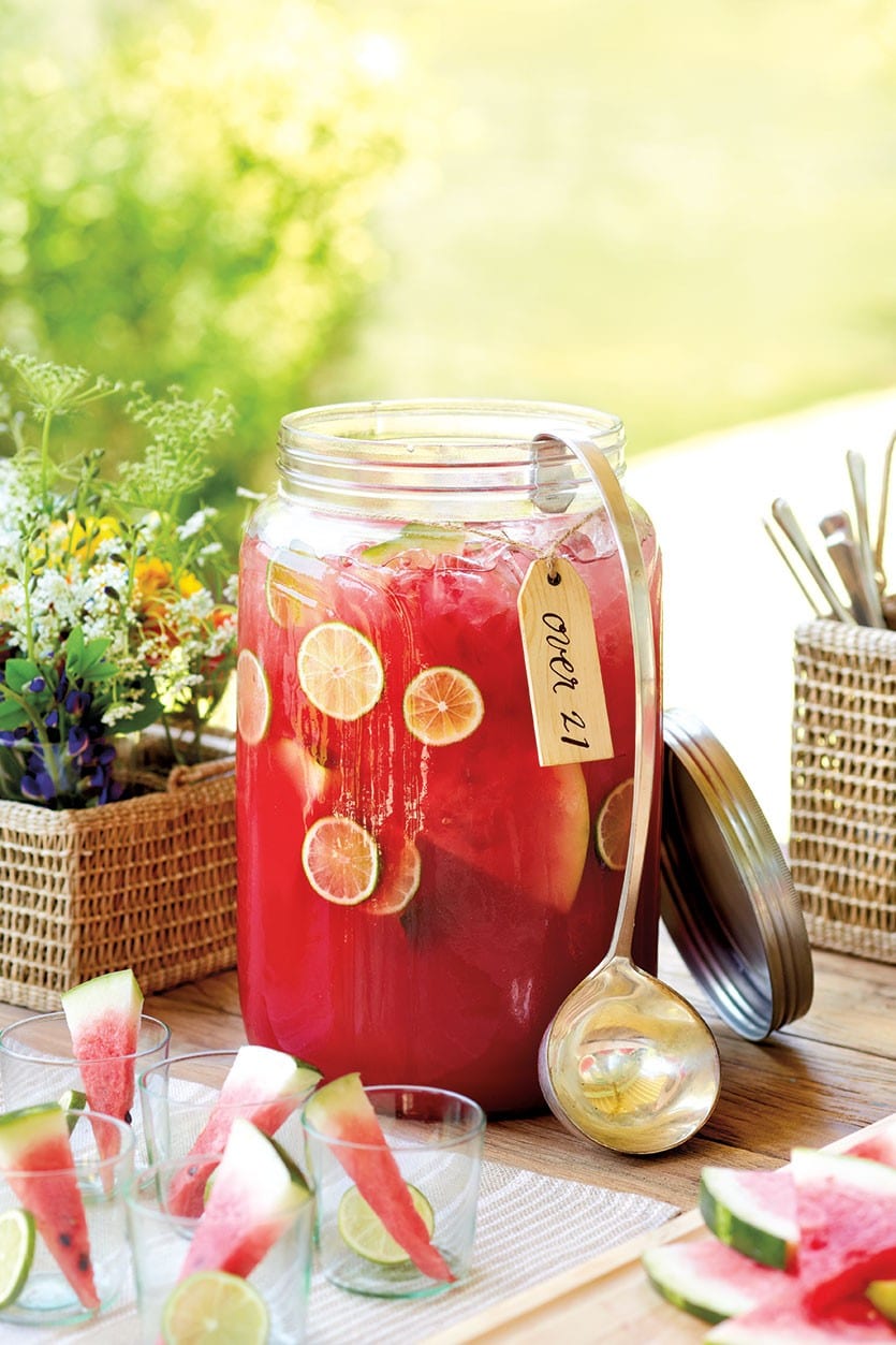 Recipe: Honeysuckle Watermelon Punch