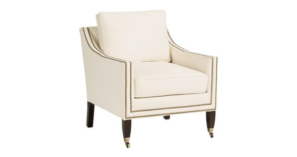 Ballard Designs - Griffin Club Chair with Aged Brass Nailheads