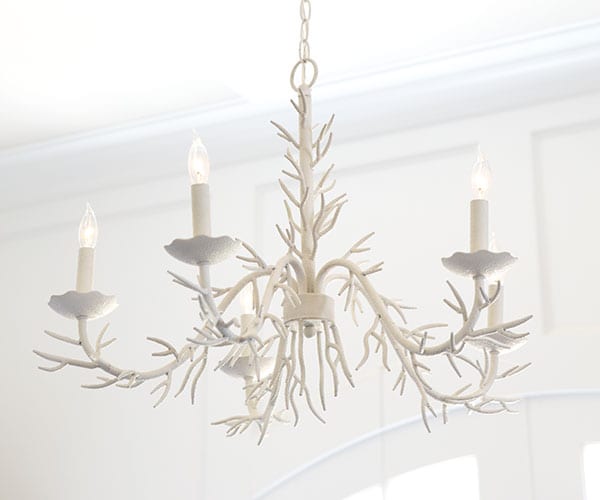 Ballard Designs - Coral 5 Light Chandelier