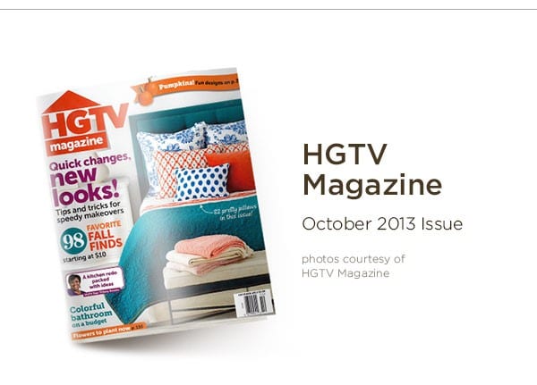 HGTV Magazine October 2013