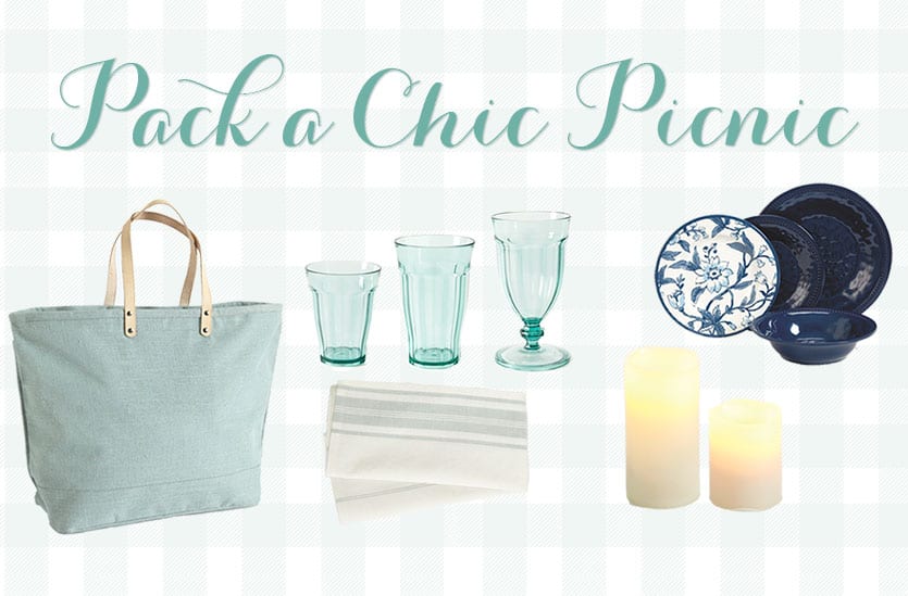 Pack a chic picnic