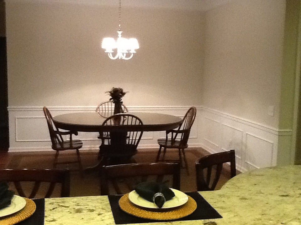 dining table space