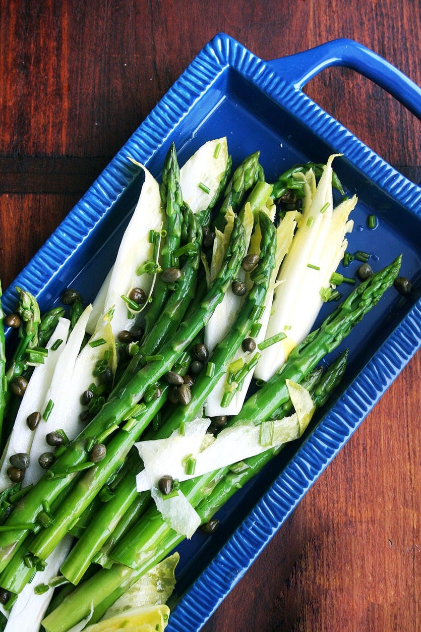 Asparagus and endive salad