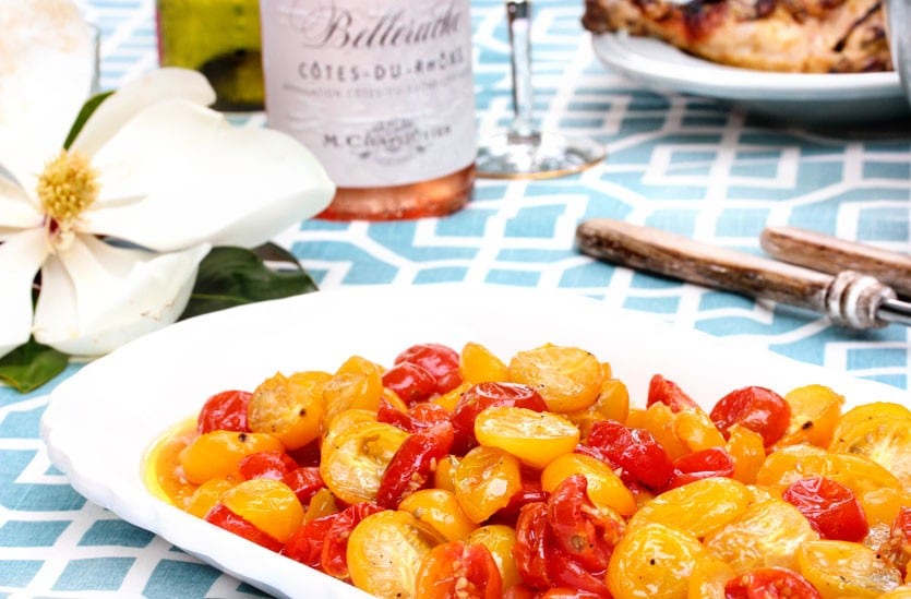 Recipe for roasted cherry tomatoes