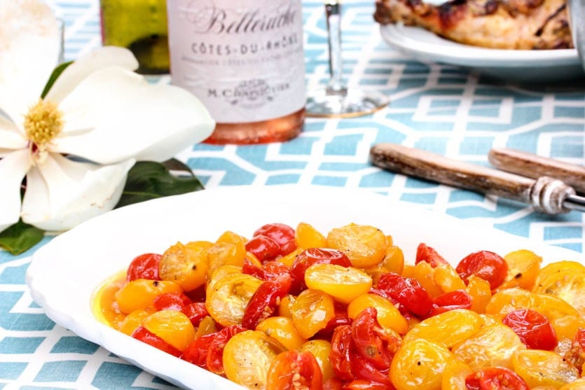 Recipe for roasted cherry tomatoes