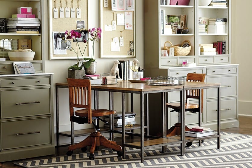 Using a hutch for book storage