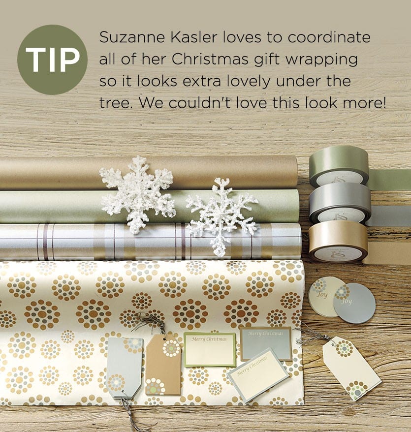 Streamline your gift wrap