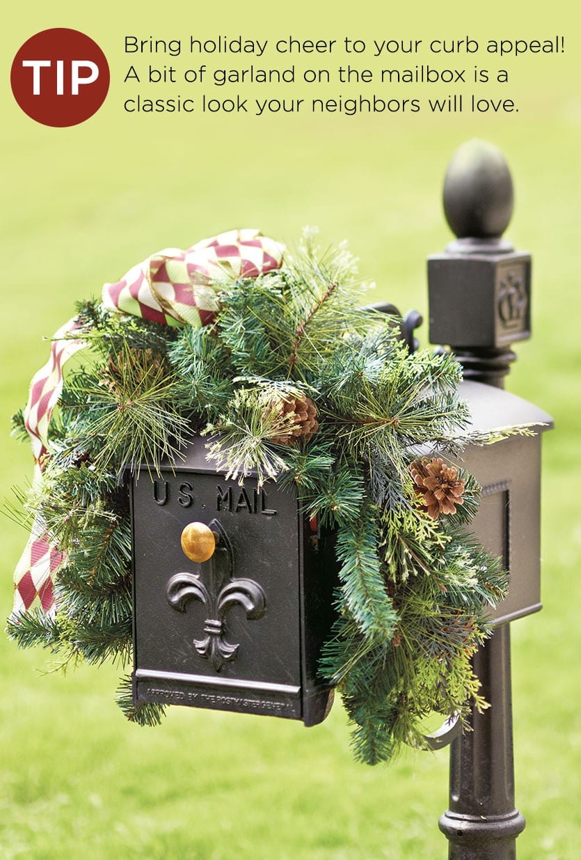 Decorate the mailbox