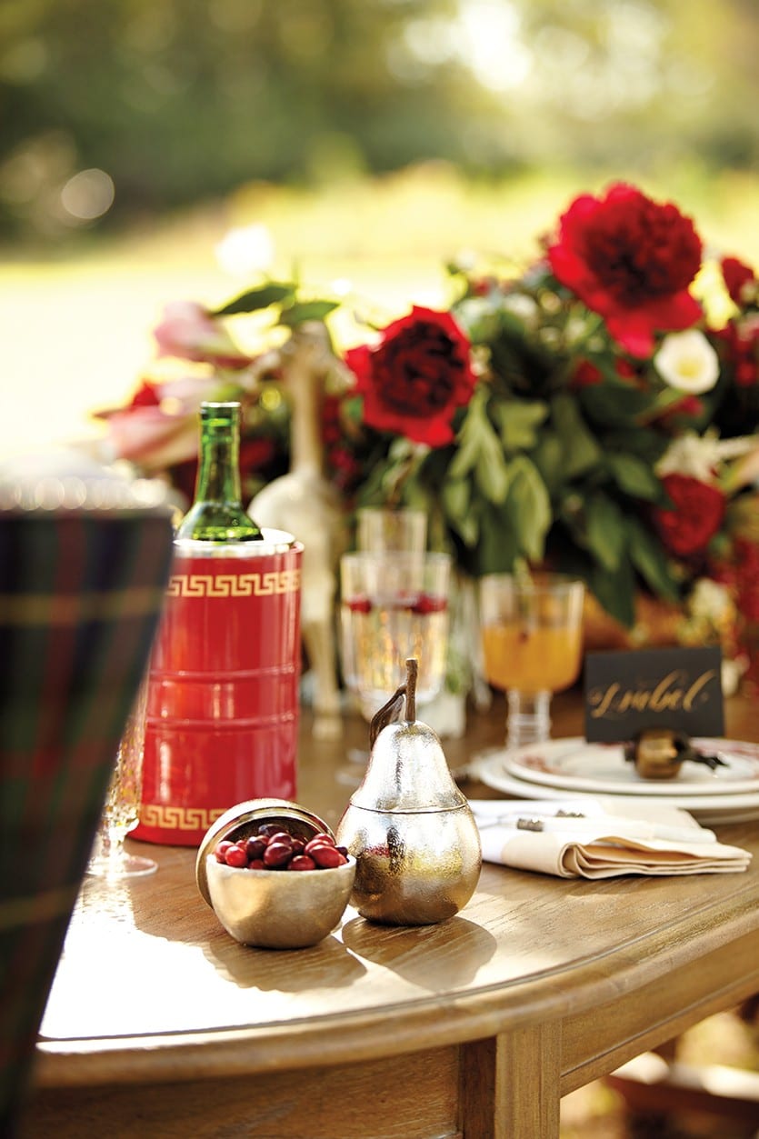 Christmas table setting ideas