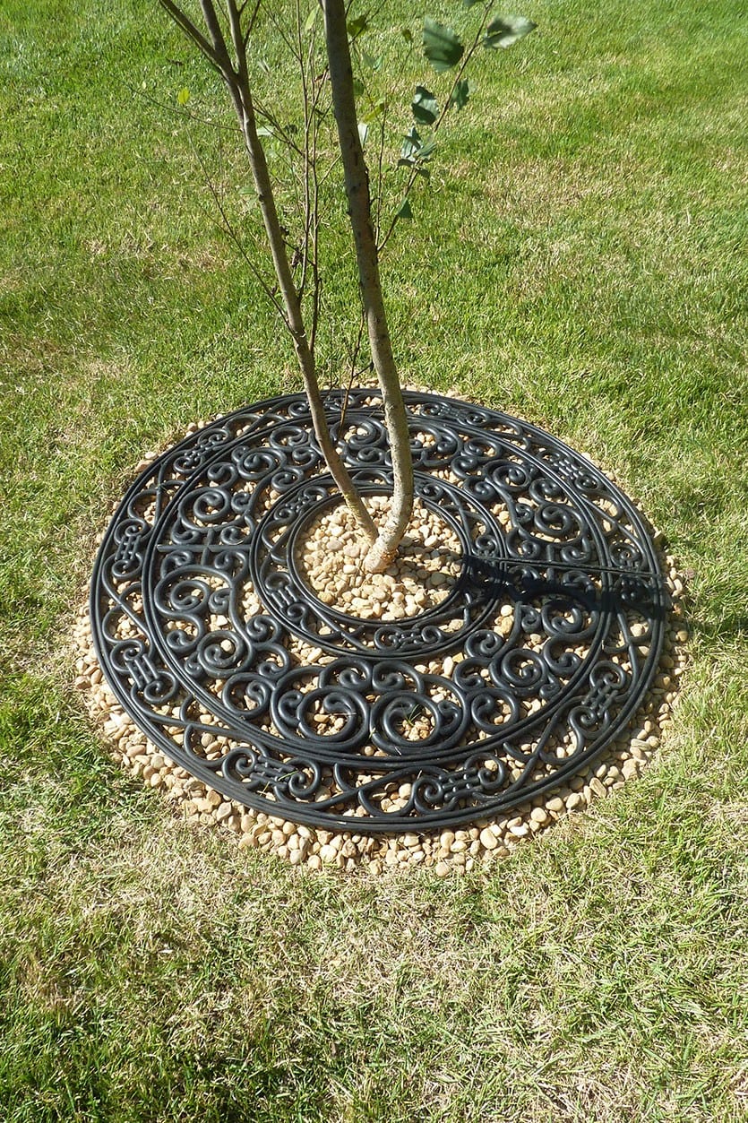 How to Install the High Gate Rubber Tree Ring from Ballard Designs