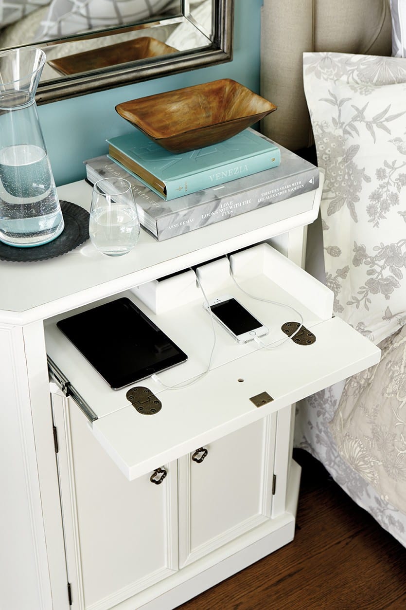 Leighton charging station from Ballard Designs