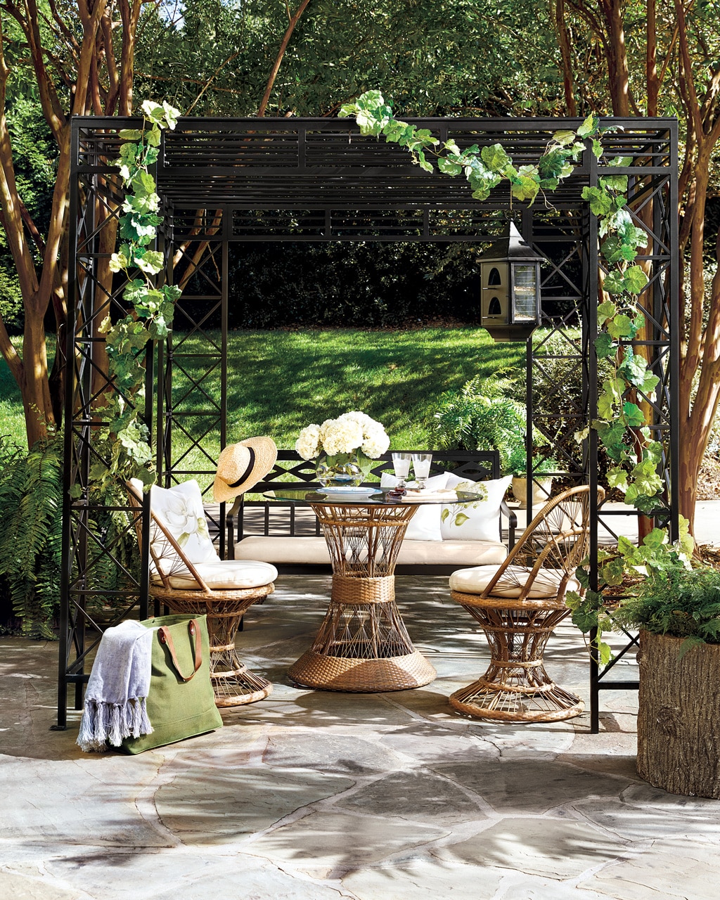 Find these easy garden ideas from designer Bunny Williams