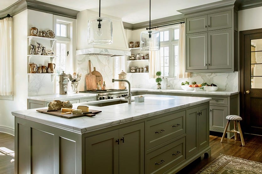 Kitchen from Barbara Westbrook's Gracious Homes