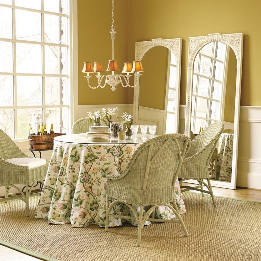 Dining space from the Spring 2005 Ballard Designs catalog