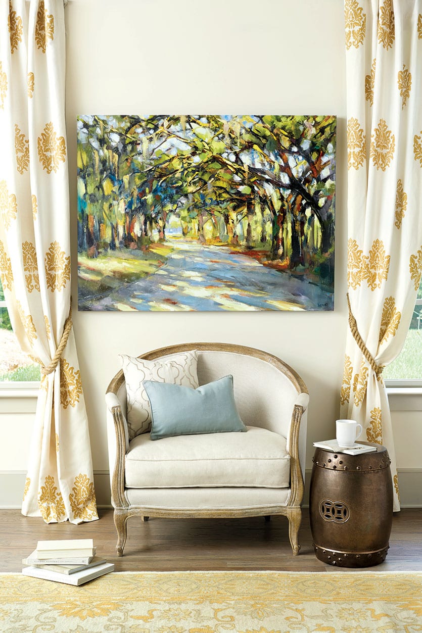 Rick Reinert's Southern Oaks, printed for Ballard Designs