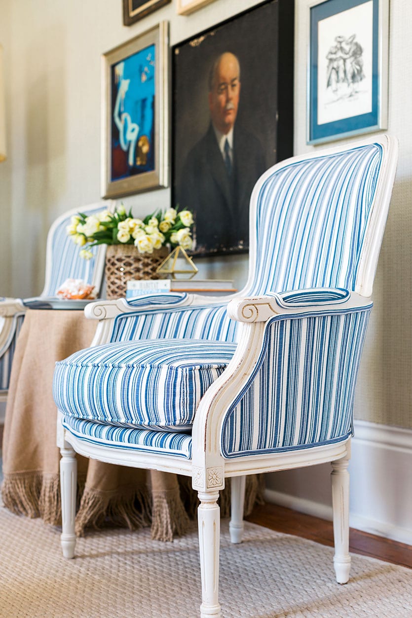 Brian Patrick Flynn's second floor lounge in Traditional Home's Southern Style Now Showhouse in New Orleans, Louisiana