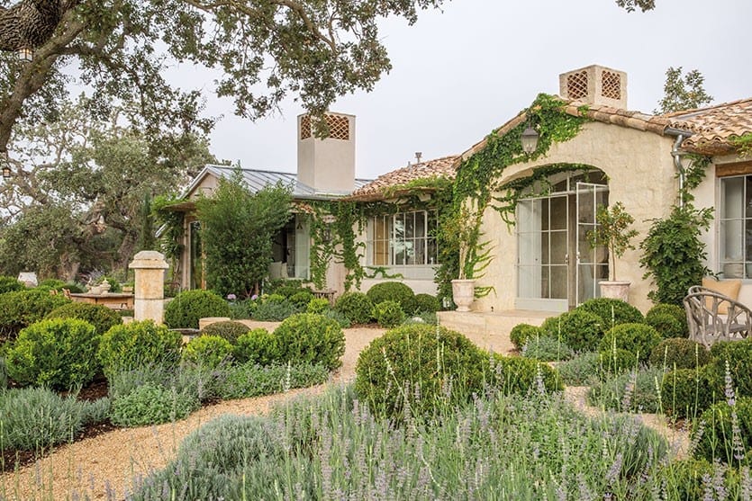 Steve and Brooke Giametti's house in Ojai, California, called Patina Farm