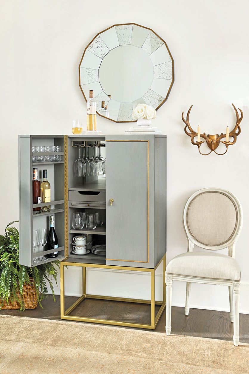 Ballard Designs Harper Bar cart from Ballard Designs