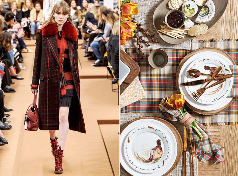 Tartan and plaid on the runways of Fall 2016 fashion shows