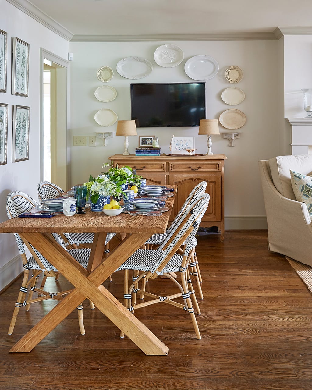 Interior designer Maggie Griffin's home in Gainesville, Georgia