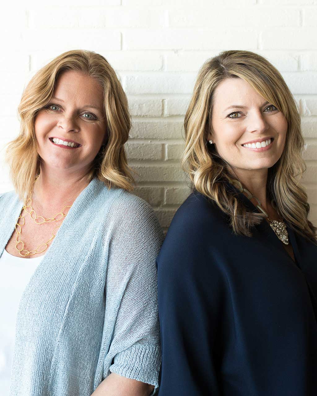 Julie Montgomert and Michele Gratch of Montgomery Gratch Interiors