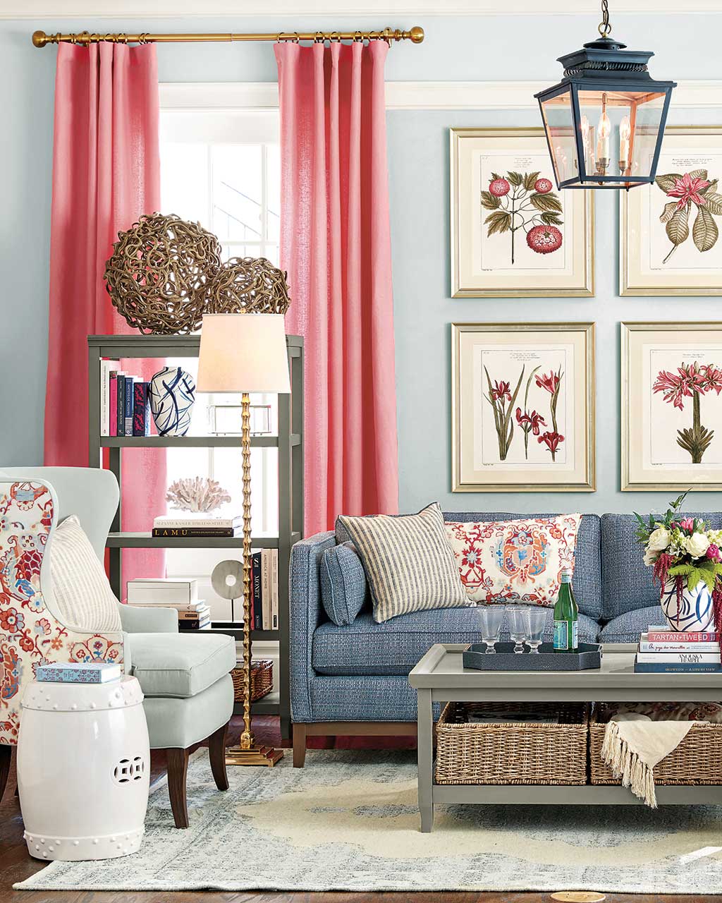 Pattern brings personality to a room | Ballard Designs