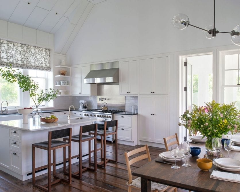 White kitchen designed by Katie Lydon