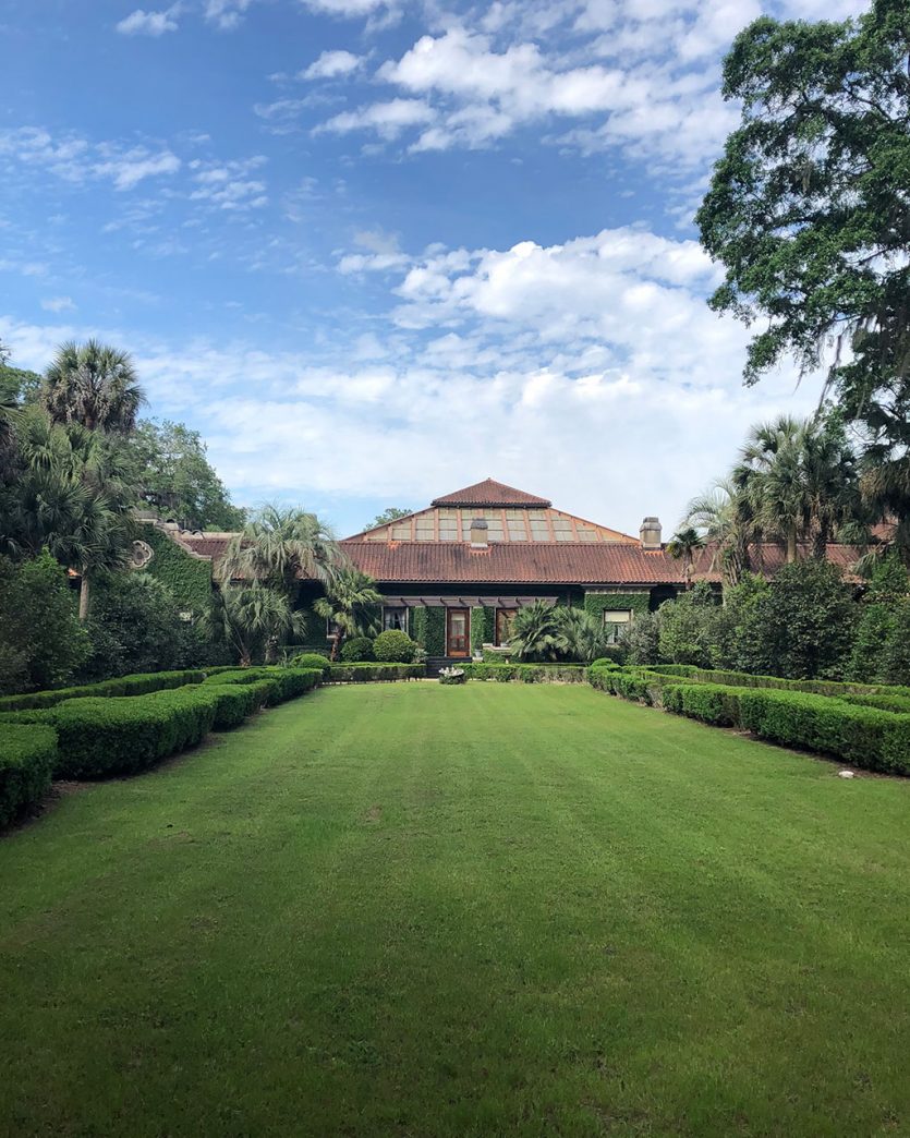 Mill Pond Plantation in Thomasville, Georgia which was built around a huge atrium