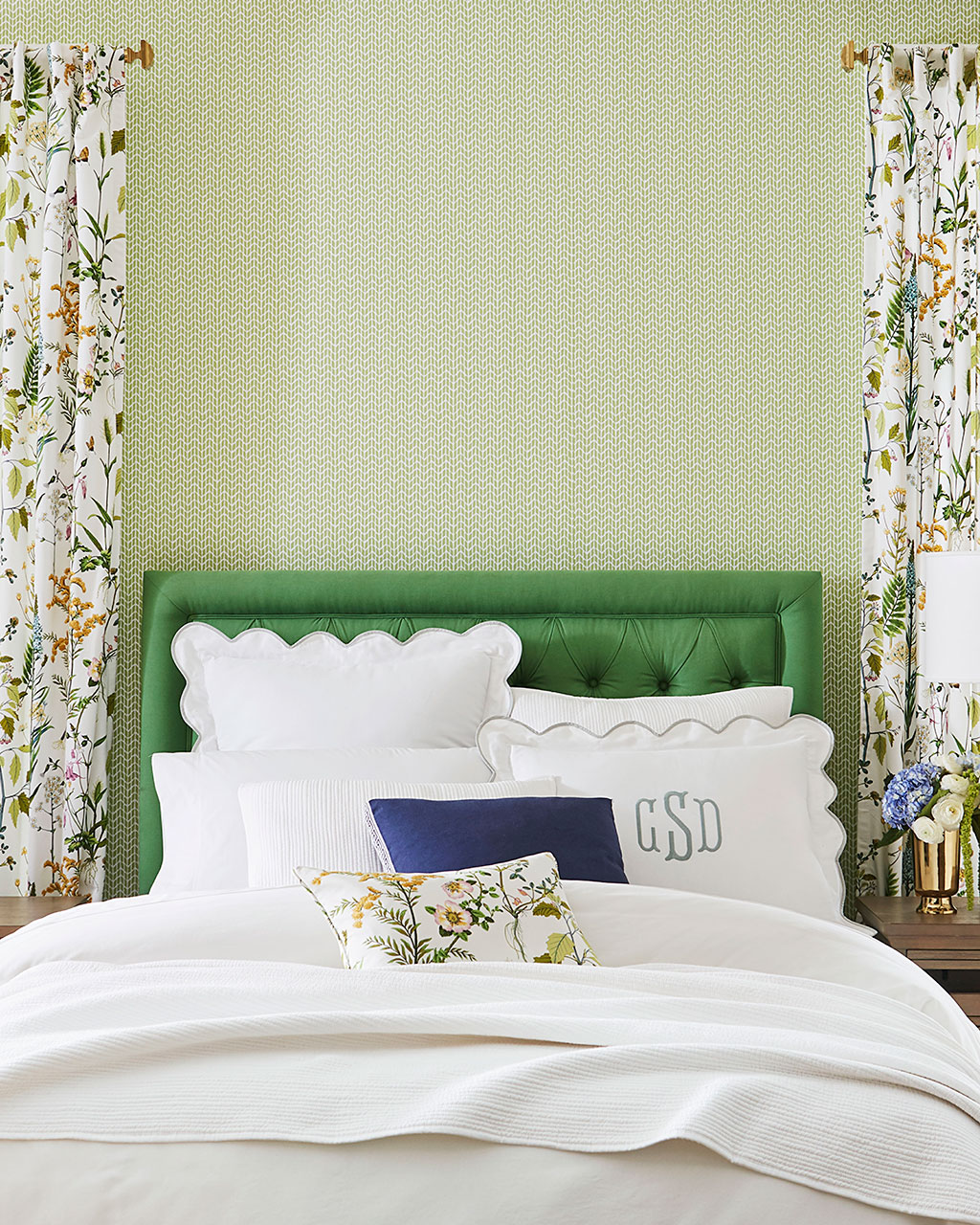 Refresh your home for the new year bedroom wallpaper