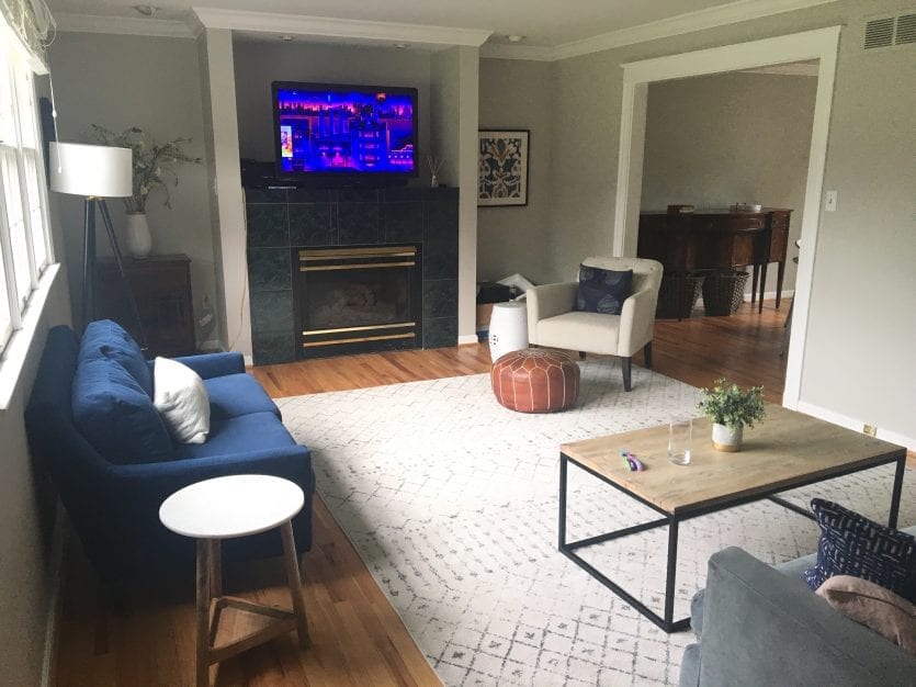 Living room that needs layout help