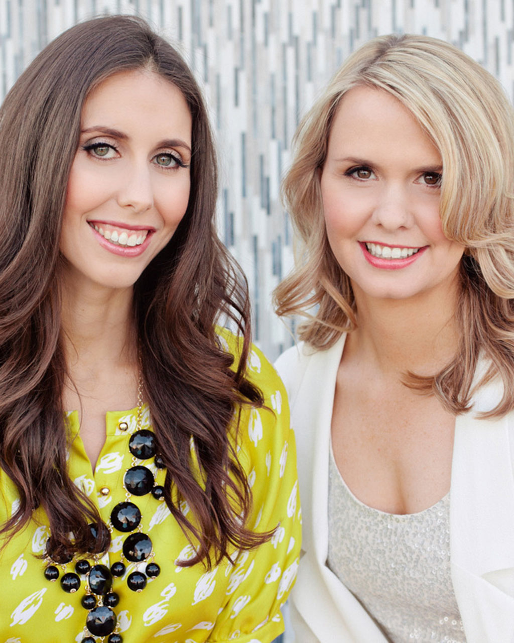 Julie Masucco Kleiner and Melissa Warner Rothblum of Masucco Warner designer firm