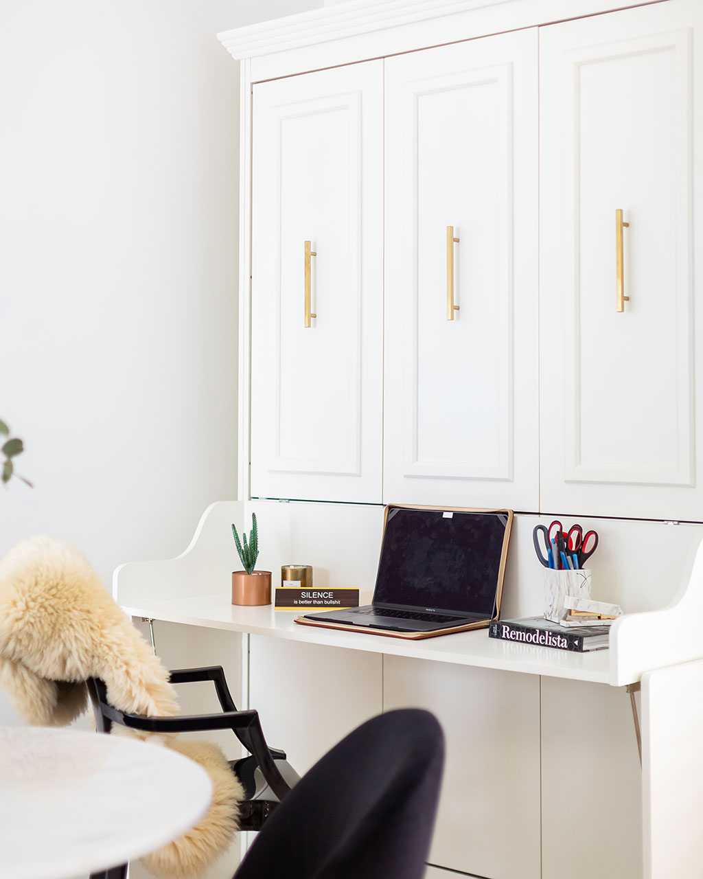 Home office desk designed by Breegan Jane