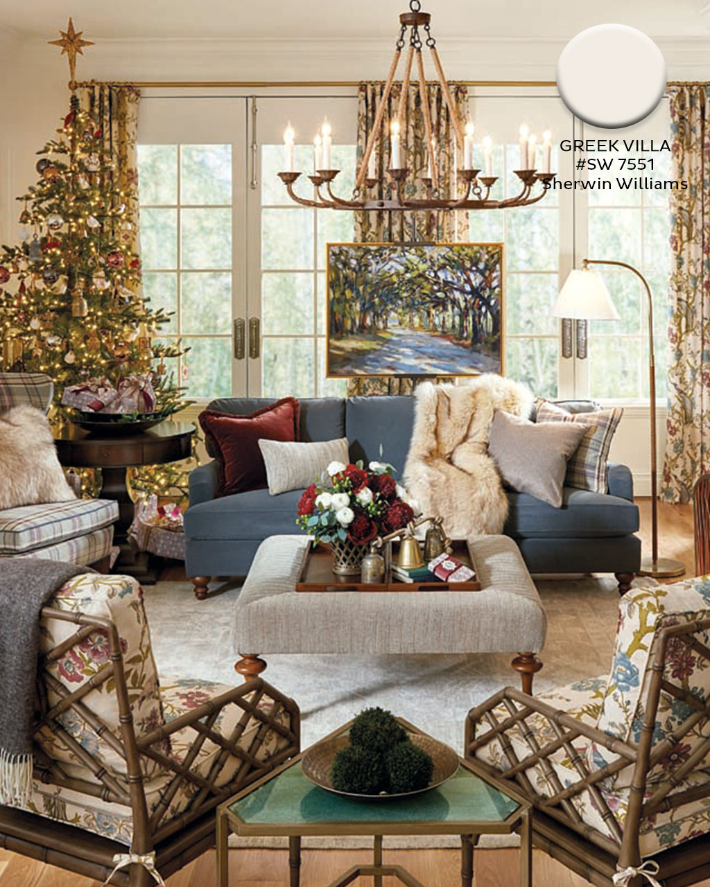 Holiday 2020 Paint Colors Greek Villa Sherwin Williams