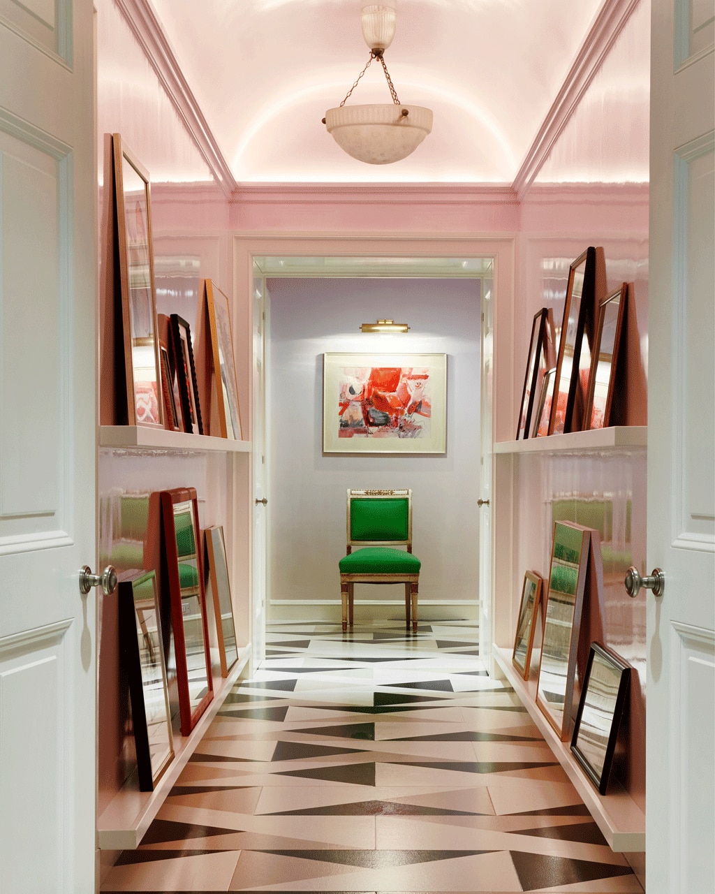 Hallway design by Summer Thornton