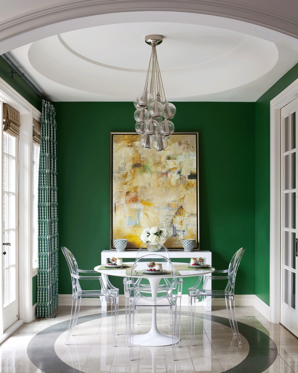 Dining room design by Andrea Monath Schumacher