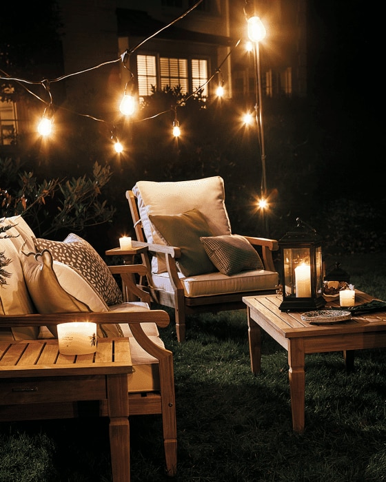 Stylish Outdoor String Lighting