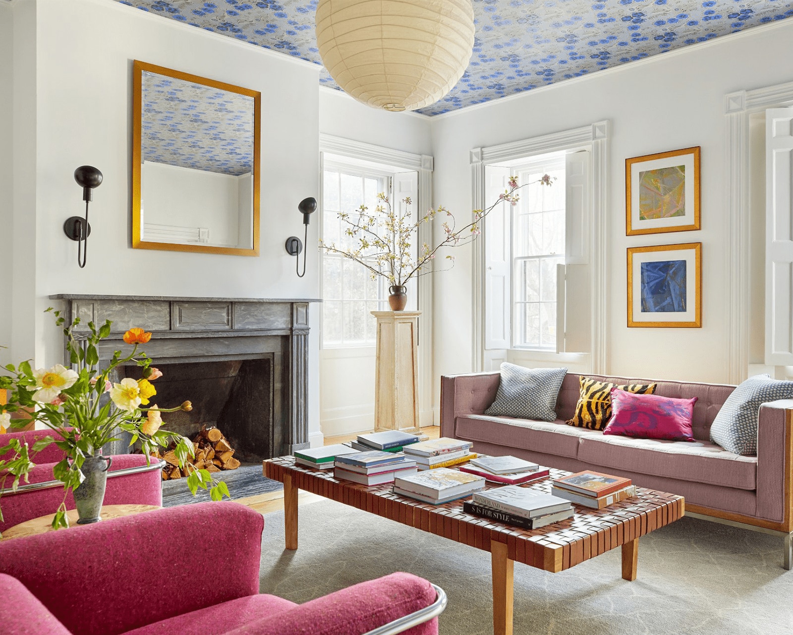 A living room designed by Colleen Simonds