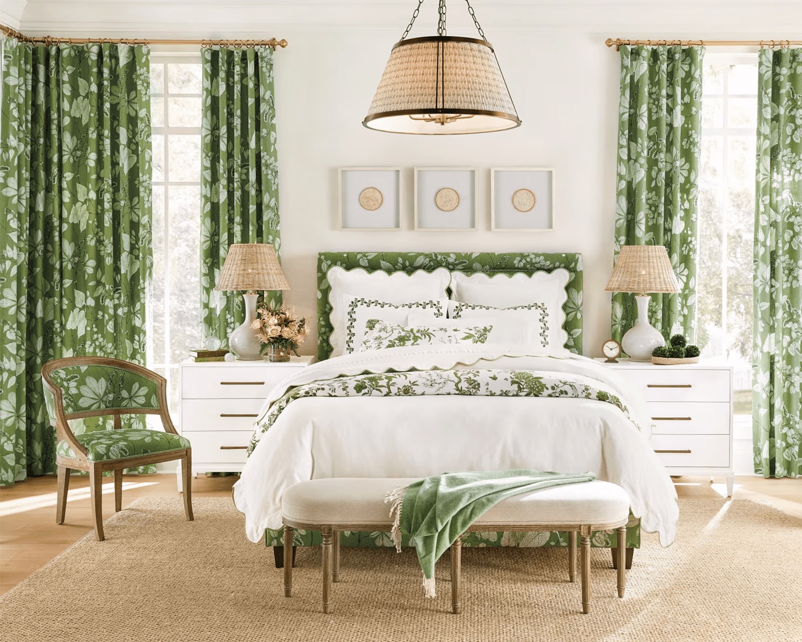 Green Bedroom