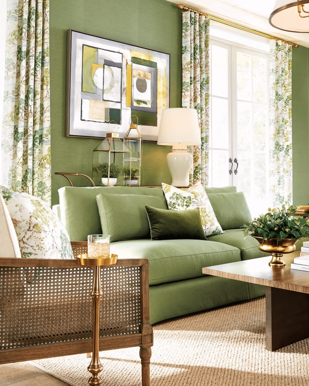 Green Living Room