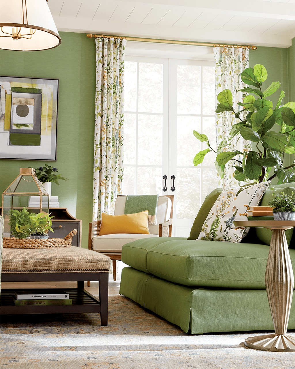 Green Living Room