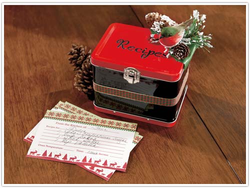 Holiday Recipe Box