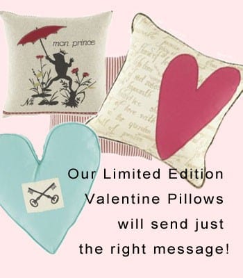 Limited Edition Valentine Pillows