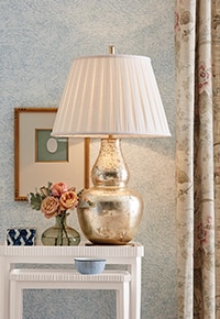 Light Fixtures, Home Lighting and Light Designs floor lamp display | Ballard Designs